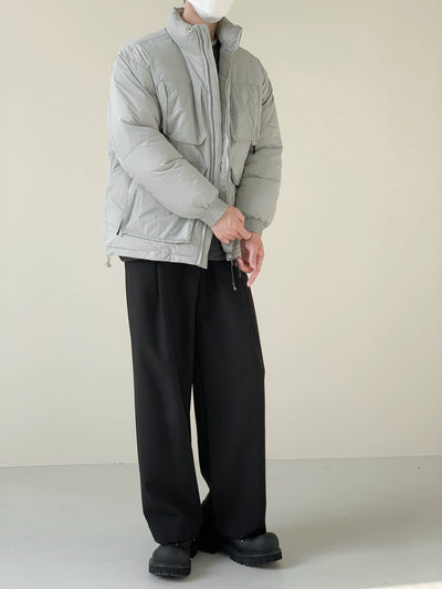 Zhou Functional Style Puffer Jacket-korean-fashion-Jacket-Zhou's Closet-OH Garments