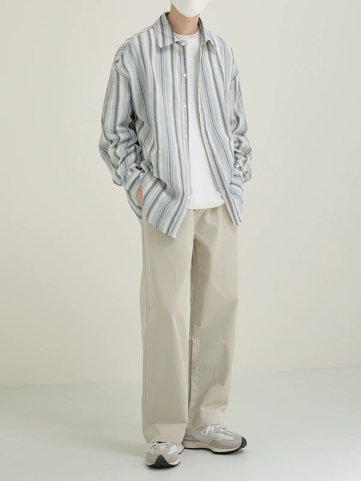 Zhou Gartered Versatile Bootcut Pants-korean-fashion-Pants-Zhou's Closet-OH Garments