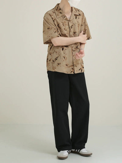 Zhou Gartered Versatile Bootcut Pants-korean-fashion-Pants-Zhou's Closet-OH Garments