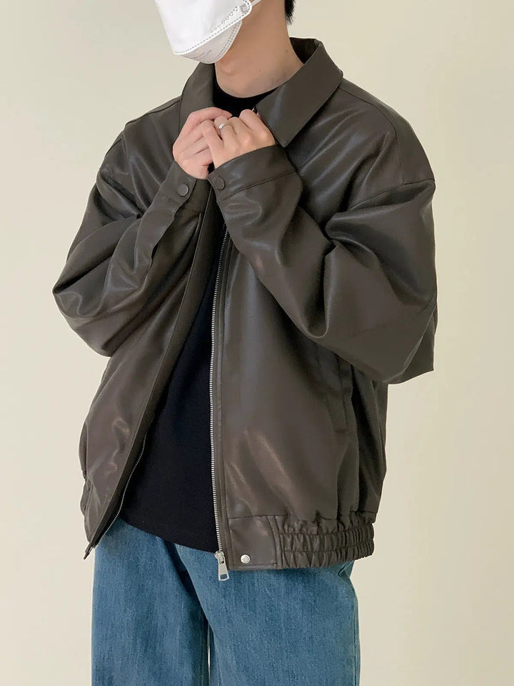 ジャケット・アウター OHOTORO Shoreditch Leather Jacket OHOTORO Shoreditch Leather Jacket