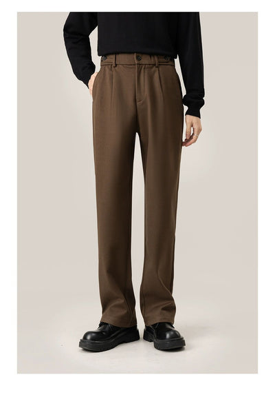 Zhou High Waist Bootcut Trousers-korean-fashion-Trousers-Zhou's Closet-OH Garments