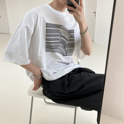 Zhou Illusions T-Shirt-korean-fashion-T-Shirt-Zhou's Closet-OH Garments