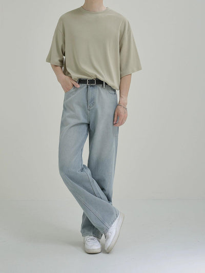 Zhou Light Wash Colored Jeans-korean-fashion-Jeans-Zhou's Closet-OH Garments