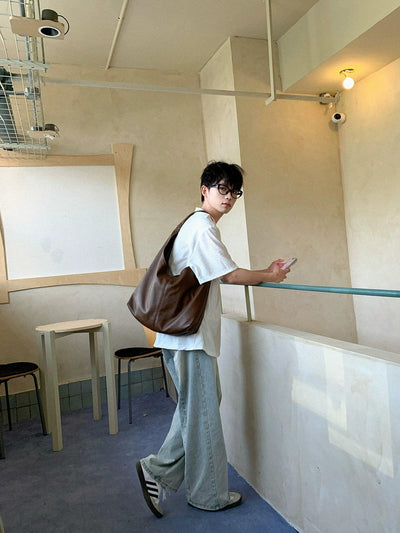 Zhou Minimal V-Neck Polo-korean-fashion-Polo-Zhou's Closet-OH Garments