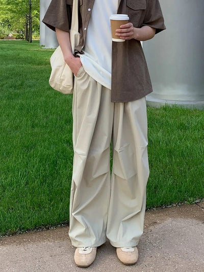 Zhou Minimal Wide Pants-korean-fashion-Pants-Zhou's Closet-OH Garments