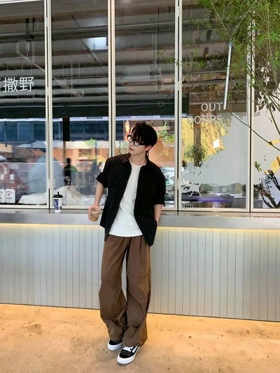 Zhou Minimal Wide Pants-korean-fashion-Pants-Zhou's Closet-OH Garments