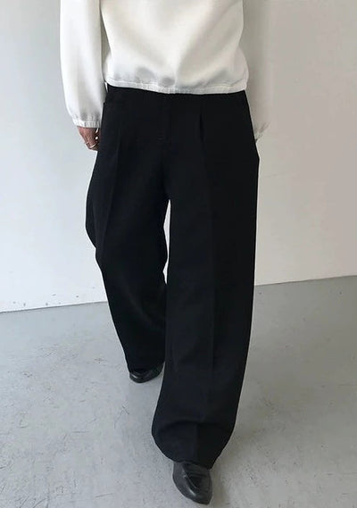 Zhou Office Style Classic Pants-korean-fashion-Pants-Zhou's Closet-OH Garments