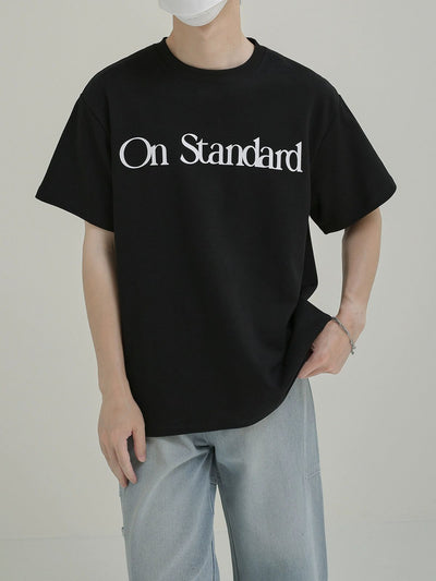 Zhou On Standard T-Shirt-korean-fashion-T-Shirt-Zhou's Closet-OH Garments