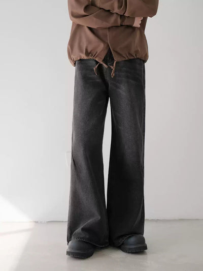 Zhou Oversized Fade Denim Jeans-korean-fashion-Jeans-Zhou's Closet-OH Garments