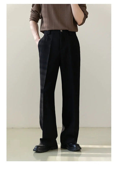 Zhou Pleated Front Trousers-korean-fashion-Trousers-Zhou's Closet-OH Garments