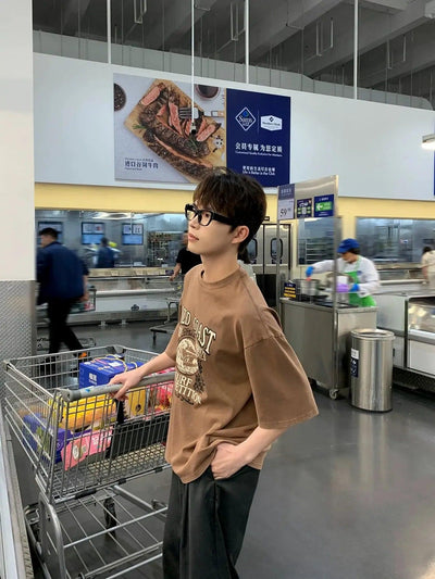 Zhou Printed Loose Fit T-Shirt-korean-fashion-T-Shirt-Zhou's Closet-OH Garments