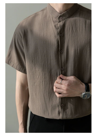 Zhou Relaxed Fit Essential Shirt-korean-fashion-Shirt-Zhou's Closet-OH Garments