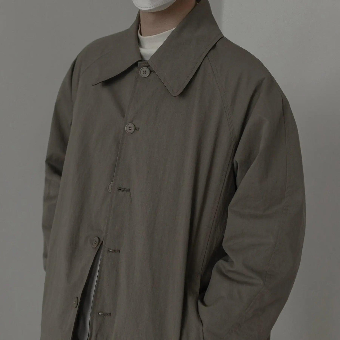 Zhou Reversible Mid-Length Trench Coat-korean-fashion-Jacket-Zhou's Closet-OH Garments