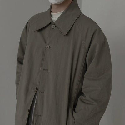Zhou Reversible Mid-Length Trench Coat-korean-fashion-Jacket-Zhou's Closet-OH Garments