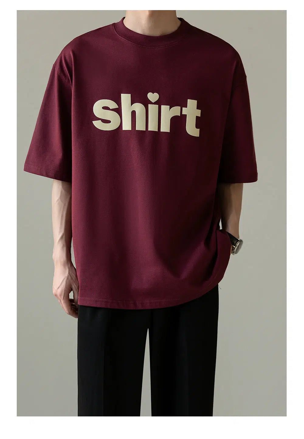 Zhou Shirt Print T-Shirt-korean-fashion-T-Shirt-Zhou's Closet-OH Garments