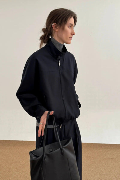 Zhou Side Buttoned Pockets Jacket-korean-fashion-Jacket-Zhou's Closet-OH Garments