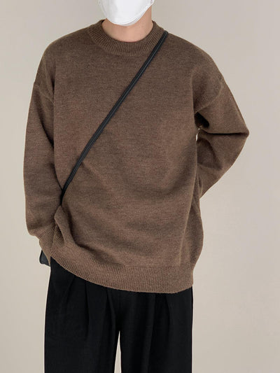 Zhou Solid Color Cozy Sweater-korean-fashion-Sweater-Zhou's Closet-OH Garments