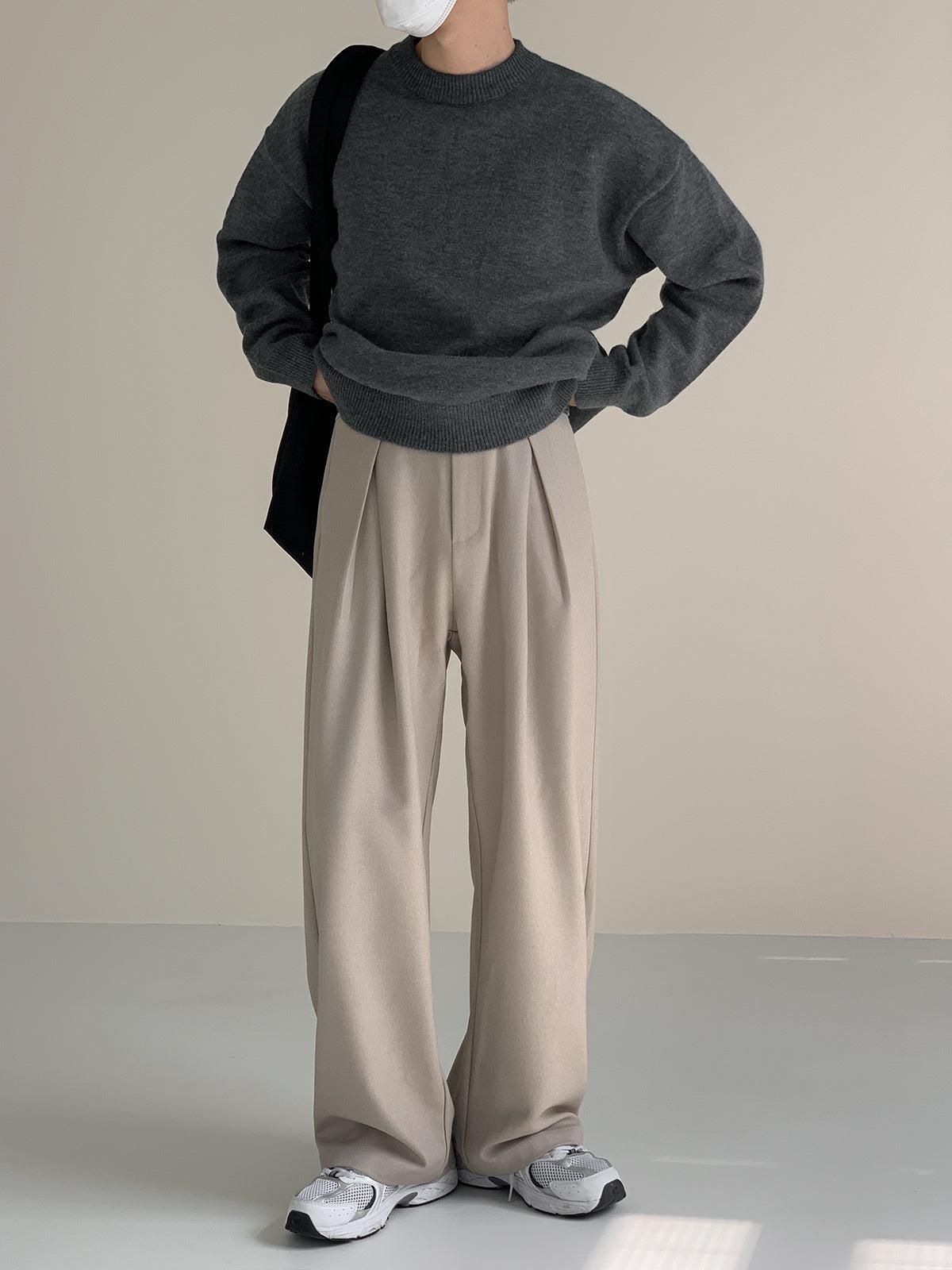 Zhou Solid Color Cozy Sweater-korean-fashion-Sweater-Zhou's Closet-OH Garments