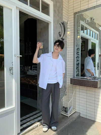 Zhou Solid Color Relaxed Fit Pants-korean-fashion-Pants-Zhou's Closet-OH Garments