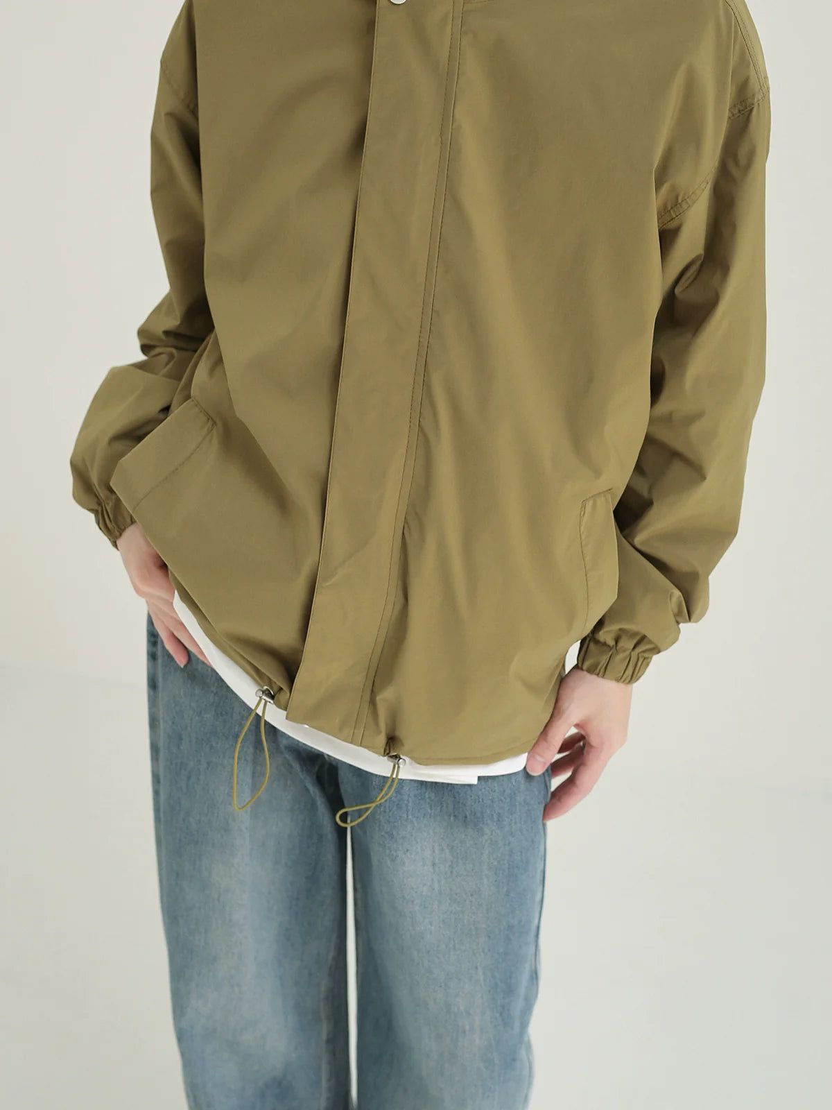 Zhou Spring Windbreaker Hooded Jacket-korean-fashion-Jacket-Zhou's Closet-OH Garments