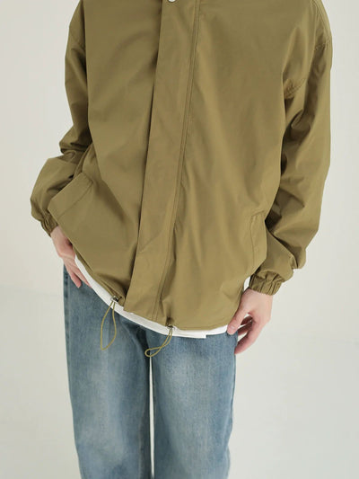 Zhou Spring Windbreaker Hooded Jacket-korean-fashion-Jacket-Zhou's Closet-OH Garments