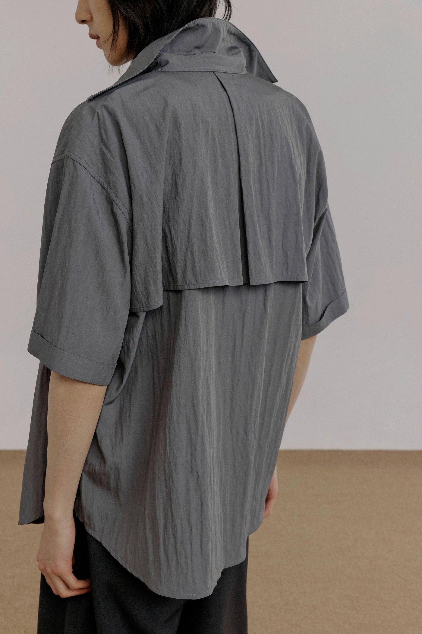 Zhou Structured Comfy Buttoned Shirt-korean-fashion-Shirt-Zhou's Closet-OH Garments