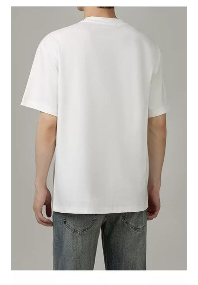 Zhou Structured Pleats T-Shirt-korean-fashion-T-Shirt-Zhou's Closet-OH Garments