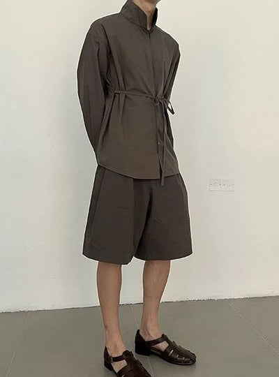 Zhou Summer Wide Leg Shorts-korean-fashion-Shorts-Zhou's Closet-OH Garments