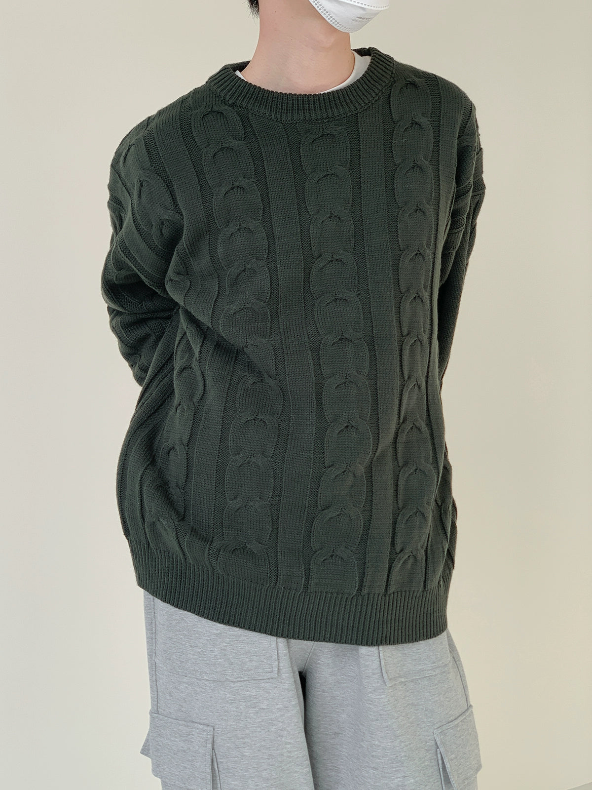 Zhou Twist Textured Sweater-korean-fashion-Sweater-Zhou's Closet-OH Garments