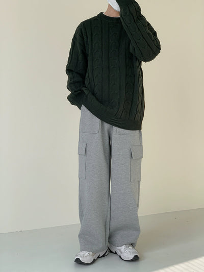 Zhou Twist Textured Sweater-korean-fashion-Sweater-Zhou's Closet-OH Garments