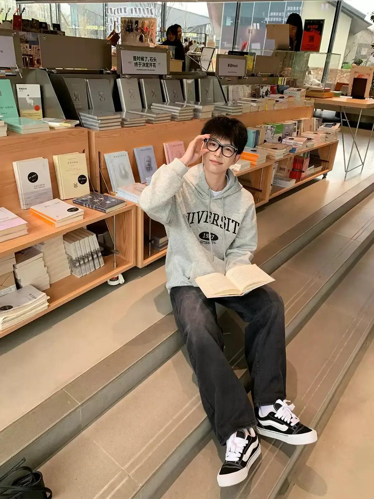 Zhou University 1987 Hoodie-korean-fashion-Hoodie-Zhou's Closet-OH Garments