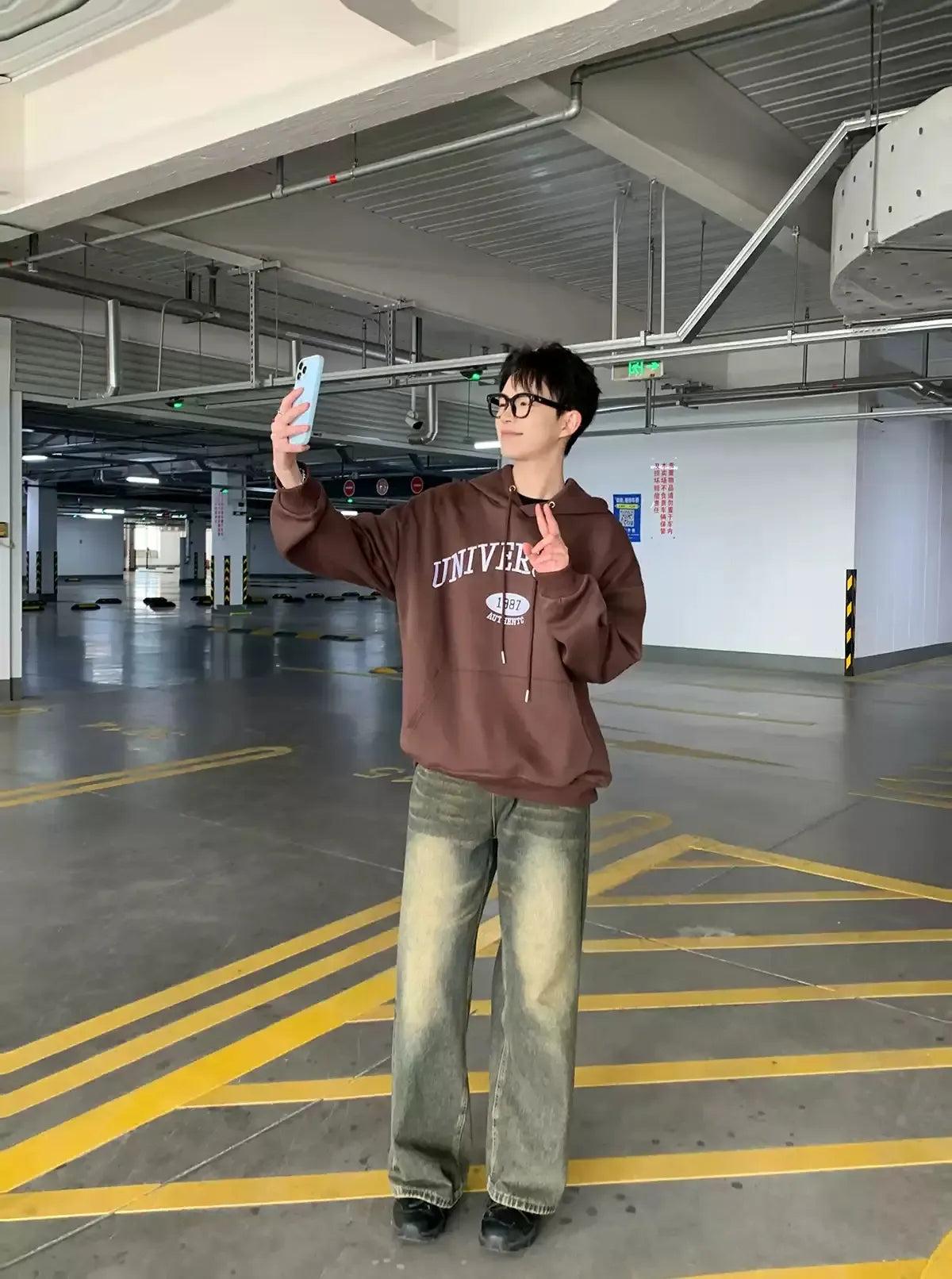 Zhou University 1987 Hoodie-korean-fashion-Hoodie-Zhou's Closet-OH Garments