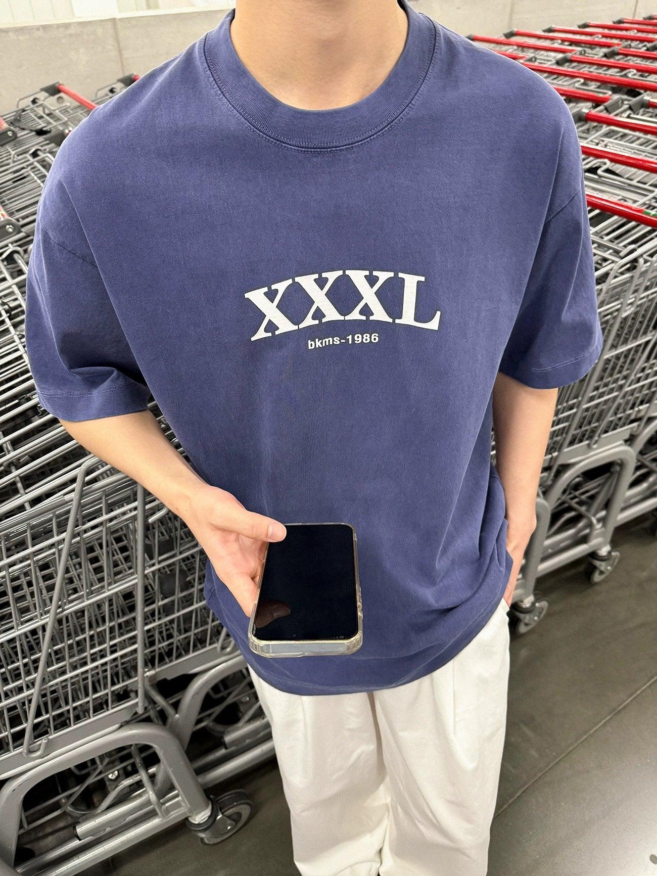 Zhou Washed Loose Printed T-Shirt-korean-fashion-T-Shirt-Zhou's Closet-OH Garments