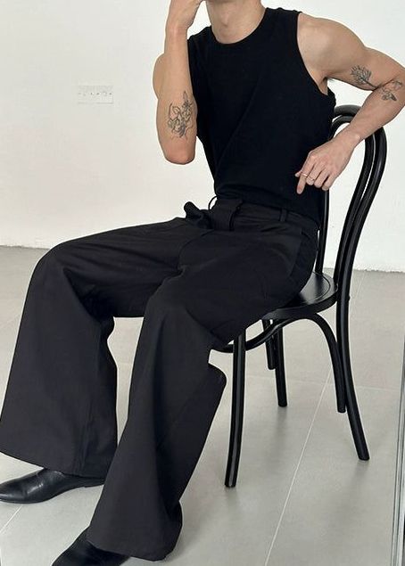 Zhou Wide Side Pocket Pants