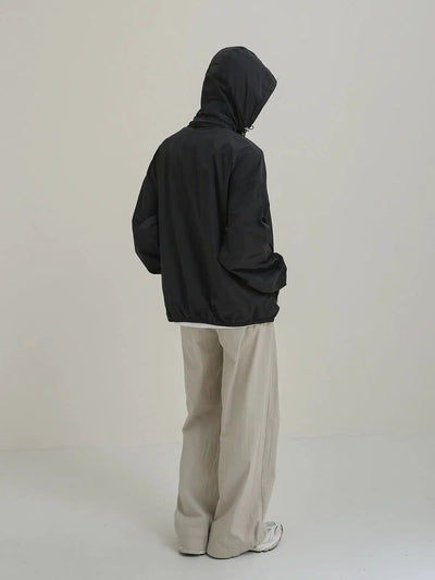 Zhou Zipped and Hooded Sun Protection Jacket-korean-fashion-Jacket-Zhou's Closet-OH Garments