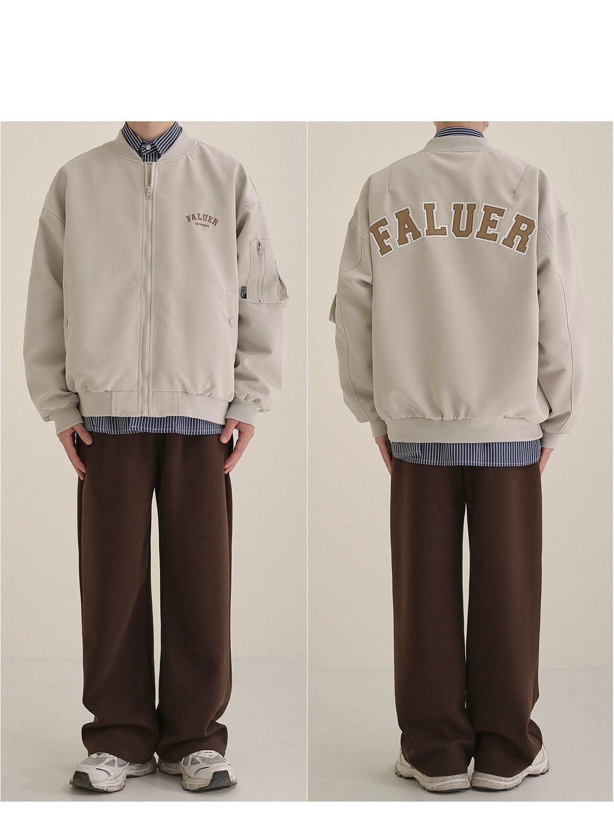 Zhou Zippered Comfty Jacket-korean-fashion-Jacket-Zhou's Closet-OH Garments