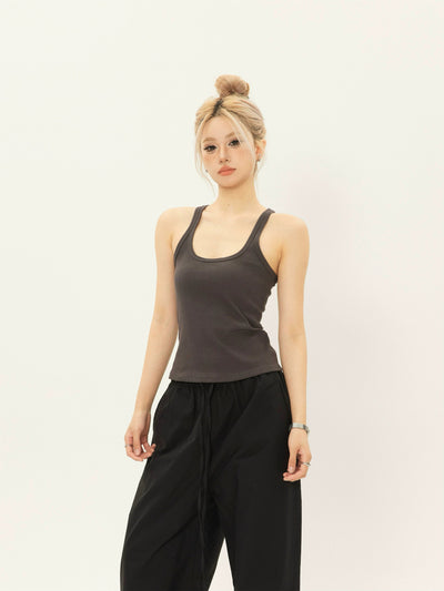 ZZ Essential Plain Color Camisole-korean-fashion-Camisole-ZZ's Closet-OH Garments