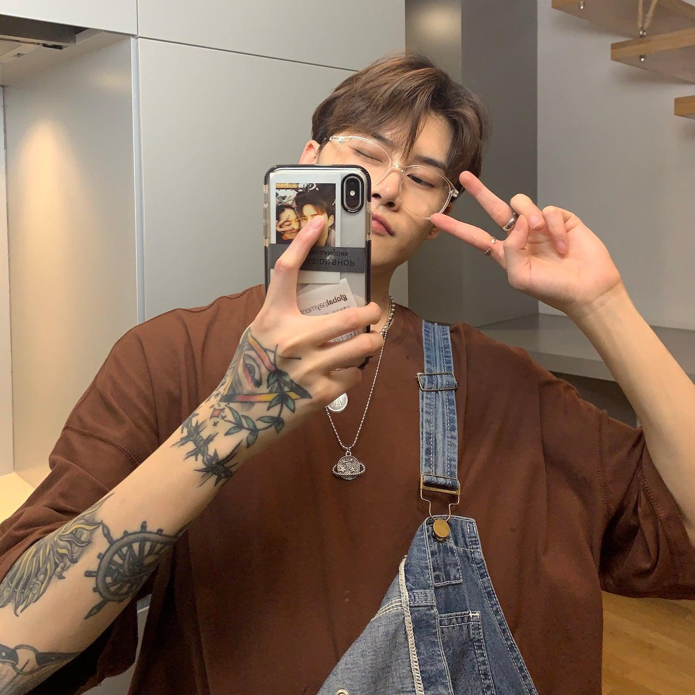 Cui Basic Loose T-Shirt-korean-fashion-T-Shirt-Cui's Closet-OH Garments