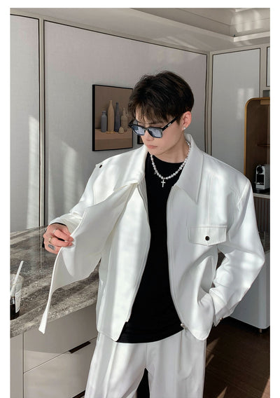 Cui Boxy Harrington Jacket-korean-fashion-Jacket-Cui's Closet-OH Garments