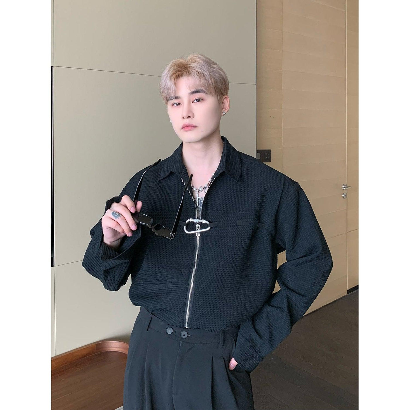 Cui Essential Smart Casual Shirt-korean-fashion-Shirt-Cui's Closet-OH Garments