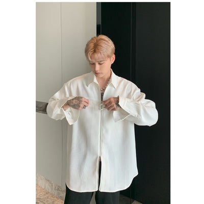 Cui Essential Smart Casual Shirt-korean-fashion-Shirt-Cui's Closet-OH Garments