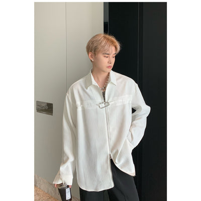 Cui Essential Smart Casual Shirt-korean-fashion-Shirt-Cui's Closet-OH Garments