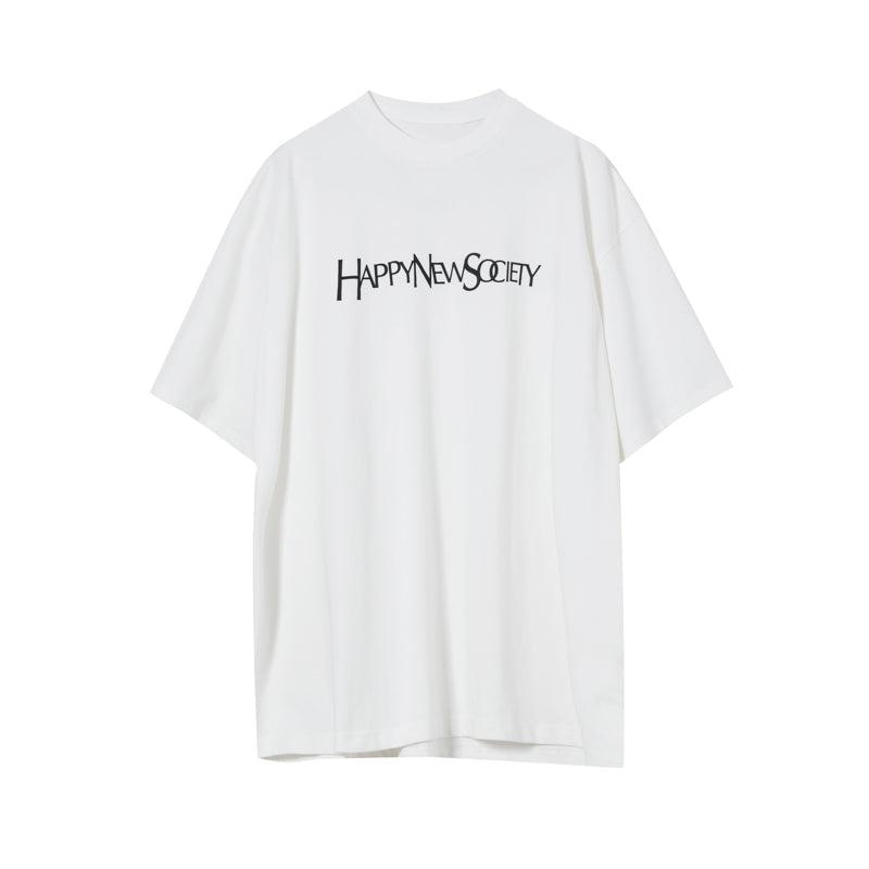 Cui Happy New Society T-Shirt-korean-fashion-T-Shirt-Cui's Closet-OH Garments