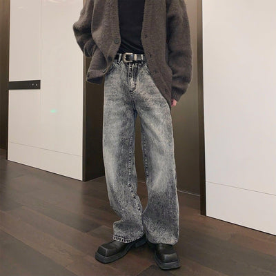 Cui Straight Leg Washed Jeans-korean-fashion-Jeans-Cui's Closet-OH Garments