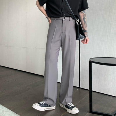 Cui Vertical Oval Loop Pants-korean-fashion-Pants-Cui's Closet-OH Garments