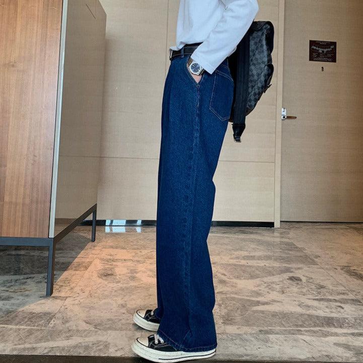 Hua Essential Bootcut Jeans-korean-fashion-Jeans-Hua's Closet-OH Garments