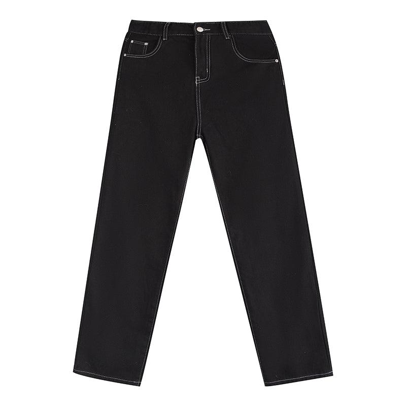 Hua Essential Regular Fit Jeans-korean-fashion-Jeans-Hua's Closet-OH Garments