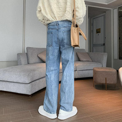 Hua Essential Straight Cut Jeans-korean-fashion-Jeans-Hua's Closet-OH Garments