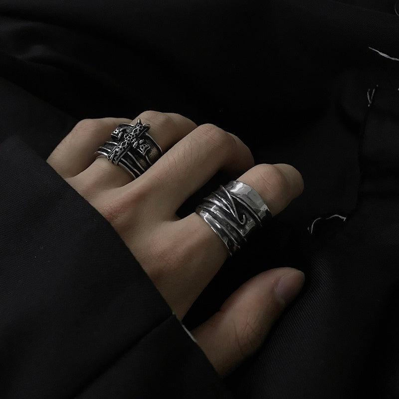 OH Alejandro Quicksilver Ring-korean-fashion-Ring-OH Atelier-OH Garments