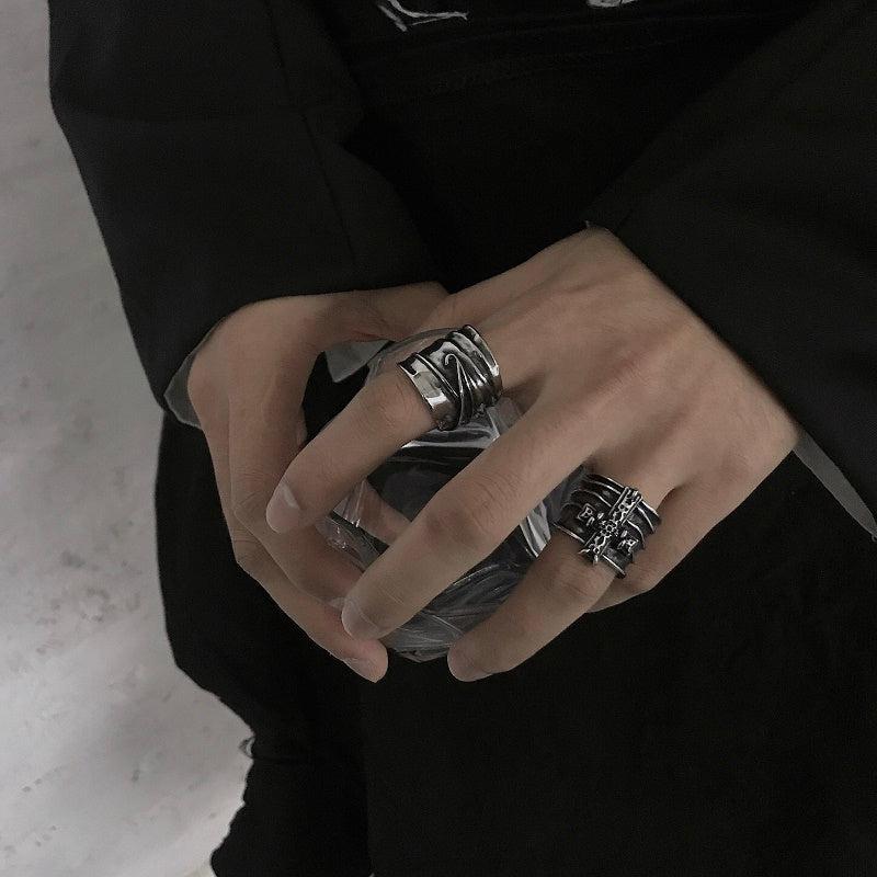 OH Alejandro Quicksilver Ring-korean-fashion-Ring-OH Atelier-OH Garments